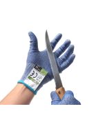 247Garden Level-D Cut-Resistant Stainless Steel-Wire Gloves (Pair, Food-Graded, Large)