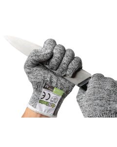 247Garden Level-5 Cut-Resistant Fiberglass Gloves (Pair, Food-Graded, Large)
