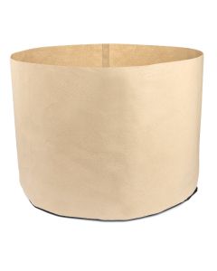 247Garden 65-Gallon Basic Aeration Tan Fabric Pot/Plant Grow Bag (200GSM BPA-Free Fabric, 18H x 33D)