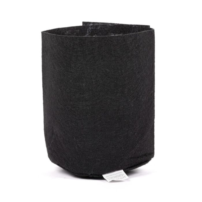 247Garden 1-Gallon Transplanter Grow Bags/Fabric Pots 5-Pack Black