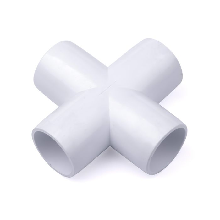 3/4 in. Furniture Grade PVC Slip Sling Tee in White (8-Pack)