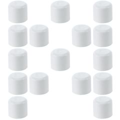 16-Pack 3/4 in. SCH-40 PVC Pipe End Caps Socket-Type NSF ASTM D2466