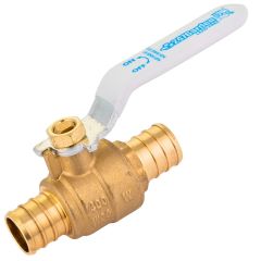 247Garden 3/4 in. PEX-B Brass Full Port 400# Ball Valve (ASTM F1807 Lead Free Brass PEX Crimp Fitting)