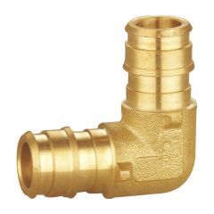 247Garden 1/2 in. PEX-A 90-Degree Elbow (NSF Lead Free Brass F1960 PEX Cold Expansion Fitting)