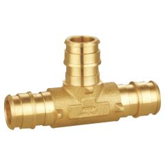 247Garden 1 in. PEX-A Tee Fitting (NSF Lead Free Brass F1960 PEX Cold Expansion Fitting)