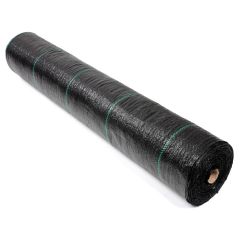 247Garden 3X300 Feet Ground Cover/Weed Barrier (100GSM Black Landscape Fabric UV-Resistance 900 Sqft Roll)