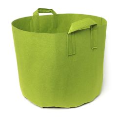 247Garden 40-Gallon Aeration Fabric Pot/Plant Grow Bag w/Handles (300GSM Green 17H x 26.5D)
