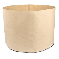 247Garden 65-Gallon Basic Aeration Tan Fabric Pot/Plant Grow Bag (200GSM BPA-Free Fabric, 18H x 33D)