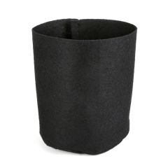 247Garden 1/2 Gallon Aeration Fabric Pot/Plant Grow Bag (Black 6H x 5D)