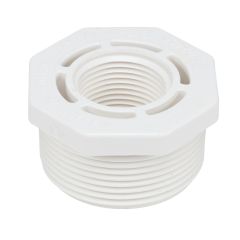 1-1/2 x 3/4 in. Schedule 40 PVC Bushing/Reducer MIP x FIP Pipe Fitting NSF SCH40 ASTM D2466 1.5" Male to 0.75" Female