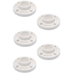 5-PC/Box 2" Schedule-80 PVC Van Stone Flanges Socket Connection ASTM D2467 Two-Piece Flange Fittings Wholesale Pricing w/Free Shipping for Mainland USA