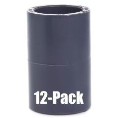 12-Pack 3/4 in. Schedule 80 PVC Couplings ASTM D2467