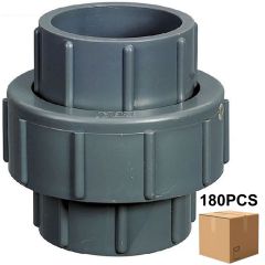 180 Pcs/Box 3/4 in. SCH-80 PVC Union Slip/Socket Pipe Fitting ASTM D2467 F1970 Wholesale Plumbing Price