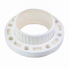 12-PC/Box 4 in. SCH-80 PVC Van Stone Flange ASTM D2467 Socket-Type High Pressure Pipe Fitting