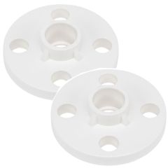 2-Pack 3/4 in. PVC TS Flange ASTM D2466 (Socket-Type Pipe Fitting)