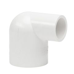 1 x 1/2 in. Schedule 40 PVC 90-Degree Reducing Elbow SCH40 Pipe Fitting NSF