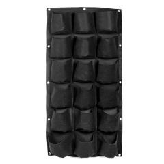247Garden 6X3 18-Pocket Vertical Wall Hanging Fabric Pots/Aeration Plant Grow Bags/Office Organizers