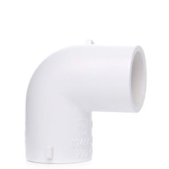 1 in. Schedule 40 PVC 90-Degree Elbow Pipe Fitting NSF SCH40 ASTM D2466 1"
