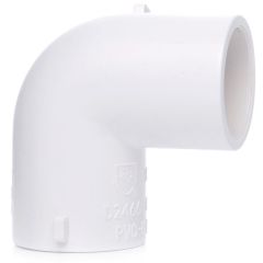 1 in. Schedule 40 PVC 90-Degree Elbow Pipe Fitting NSF SCH40 ASTM D2466 1"