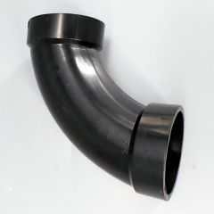 2 in. 90° ABS Long Sweep 1/4 Bend Elbow DWV Pipe Fitting NSF ASTM D2661