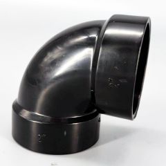 3 in. 1/4 90-Degree Short Bend Elbow NSF ASTM D2661 DWV Pipe Fitting