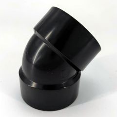 3 in. 45° 1/8 Short Bend Elbow DWV Pipe Fitting NSF ASTM D2661