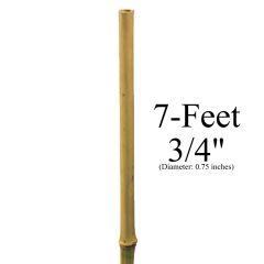 247Garden 7-Feet 3/4" (18-20mm) Natural Bamboo Stake (USDA-Approved)