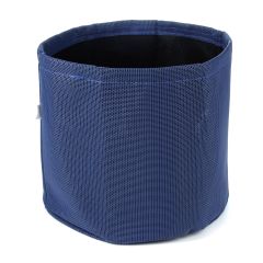 247Garden 1-Gallon Textilene Aeration Fabric Pot/Grow Bag for Indoor/Outdoor Decorated Gardening (Blue Indigo)
