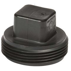 4 in. ABS Cleanout Plug NSF ASTM D2661 DWV Pipe Fitting