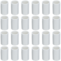 24-Pack 3/4 in. Schedule 40 PVC Slip Couplings/Couplers NSF Pipe Fittings SCH40 ASTM D2466