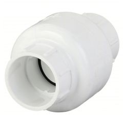 2" DWV SWING CHECK VALVE PVC Fitting ASTM D2665 NSF