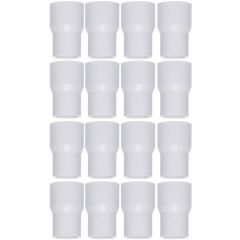 16-Pk 1 x 3/4 in. SCH-40 PVC Reducing Couplings NSF ASTM D2466 Pipe Fittings Slip/Socket