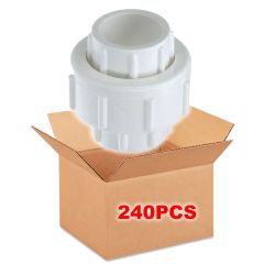 240/Box 3/4 in. SCH40 PVC Union w/ O-Ring, SCH40/80 Pipe Repair Fittings Slip/Socket