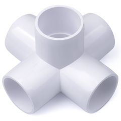 3/4 in. 5-Way SCH-40 PVC Fitting ASTM D2466 Plumbing-Grade