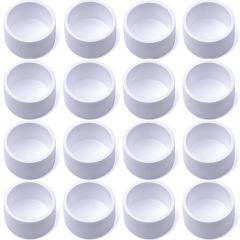 16-PK 3/4 in. PVC End Cap ASTM SCH40 Furniture-Grade Fitting