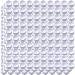 300pcs 3/4 in. PVC End Caps ASTM SCH40 Furniture-Grade Fittings