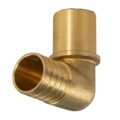247Garden 1 in. PEX-A x 1 in. Male Copper Sweat Elbow (NSF Lead Free Brass F1960 PEX Cold Expansion Fitting)