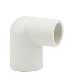 3/4 x 1/2 in. Schedule 40 PVC 90-Degree Reducing Elbow Fitting NSF SCH40 ASTM D2466