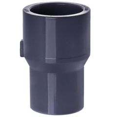 1-1/4 x 1/2 in. Schedule 80 PVC Reducing Coupling, Sch-80 High Pressure Pipe Increaser/Reducer Fitting (Socket) NSF ASTM D2467