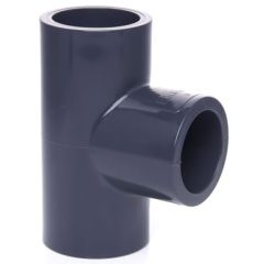 1/2 in. Schedule 80 PVC Tee 3-Way Straight T Sch-80 Pipe Fitting