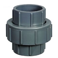 1 in. Schedule 80 PVC Union Pipe Fitting w/ EPDM O-RIng Seals for High Pressure Plumbing System