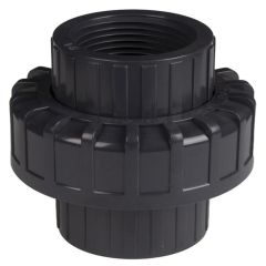 1/2 in. Schedule 80 PVC Union Threaded-Fitting w/ EPDM O-Ring Seals ASTM D2467/F1970 FPT x FPT