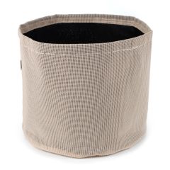 247Garden 2-Gallon Textilene Aeration Fabric Pot/Grow Bag for Indoor/Outdoor Decorated Gardening (Smoke Gray)