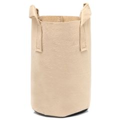 247Garden 1-Gallon Tall Aeration Fabric Pot/Tree Grow Bag (Tan w/Handles 9H x 6D)