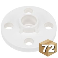 72-Pack 3/4 in. PVC TS Flanges ASTM D2466 Socket-Type Pipe Fittings