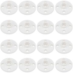 16-Pack 3/4 in. PVC TS Flanges ASTM D2466 Socket-Type Pipe Fittings