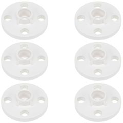 6-Pack 3/4 in. PVC TS Flange ASTM D2466 (Socket-Type Pipe Fitting)