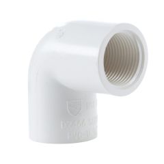 1/2 in. Schedule 40 PVC 90-Degree Female-Threaded Elbow NSF Pipe Fitting Socket x FPT SCH40 ASTM D2466