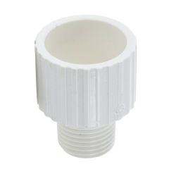 3/4 x 1/2 in. Schedule 40 PVC Reducing Male Adapter NSF Pipe Fitting SCH40 ASTM D2466