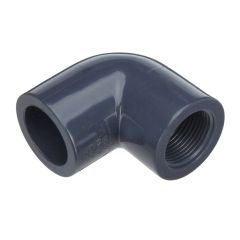 3/4 in. Schedule 80 PVC 90-Degree Female-Thread Elbow Fitting NSF ASTM D2467 (Socket x Threaded)